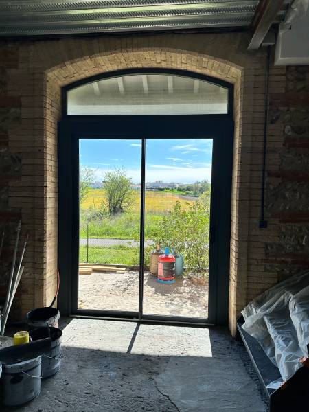 menuiseries aluminium anthracite à Villemur-sur-Tarn